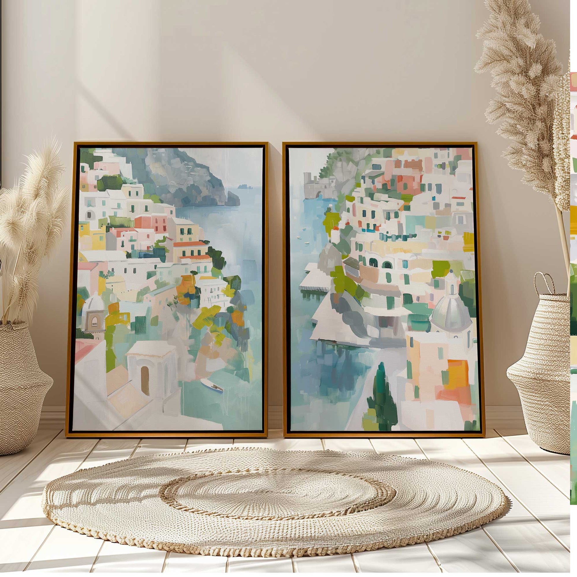 [Color:American Maple], Picture of art in a American Maple frame