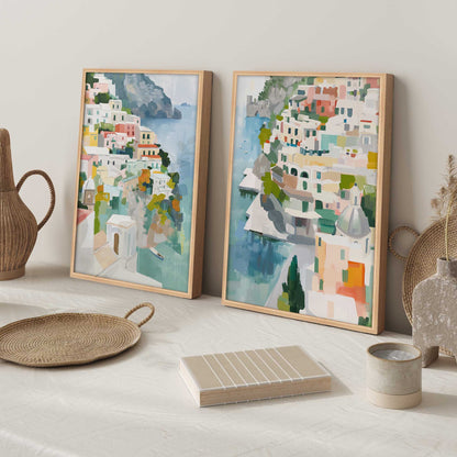 [Color:Belvinder Brown], Picture of art in a Belvinder Brown frame