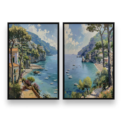 [Color:Satin Black], Picture of art in a Satin Black frame