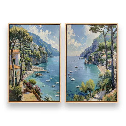 [Color:American Maple], Picture of art in a American Maple frame
