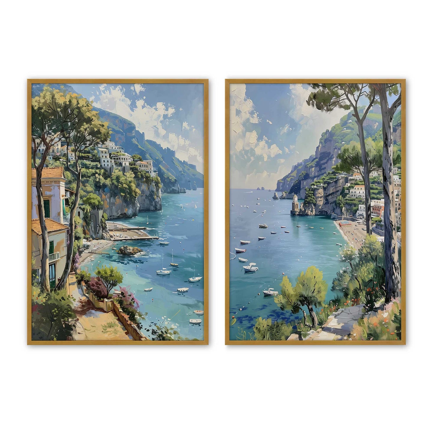 [Color:Polished Gold], Picture of art in a Polished Gold frame
