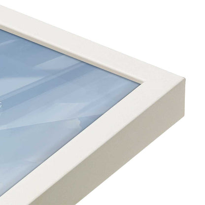 [Color:Opaque White], Picture of art in a Opaque White frame of the corner