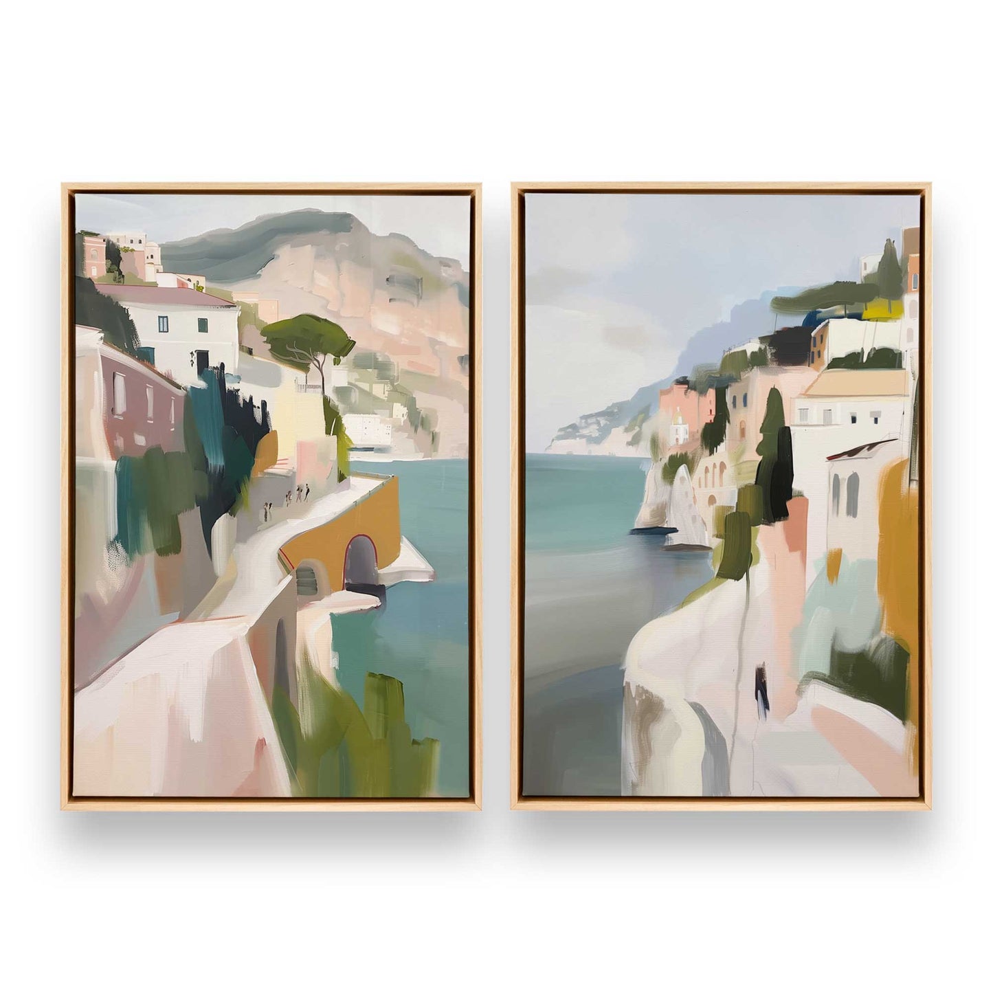[Color:American Maple], Picture of art in a American Maple frame