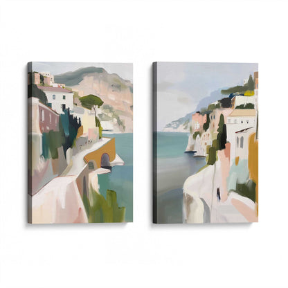 [Color:Stretched Canvas], Picture of art at an angle