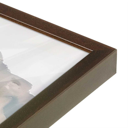 [Color:Belvinder Brown], Picture of art in a Belvinder Brown frame of the corner