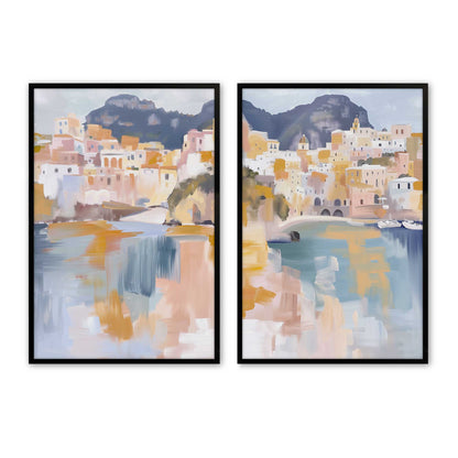 [Color:Satin Black], Picture of art in a Satin Black frame