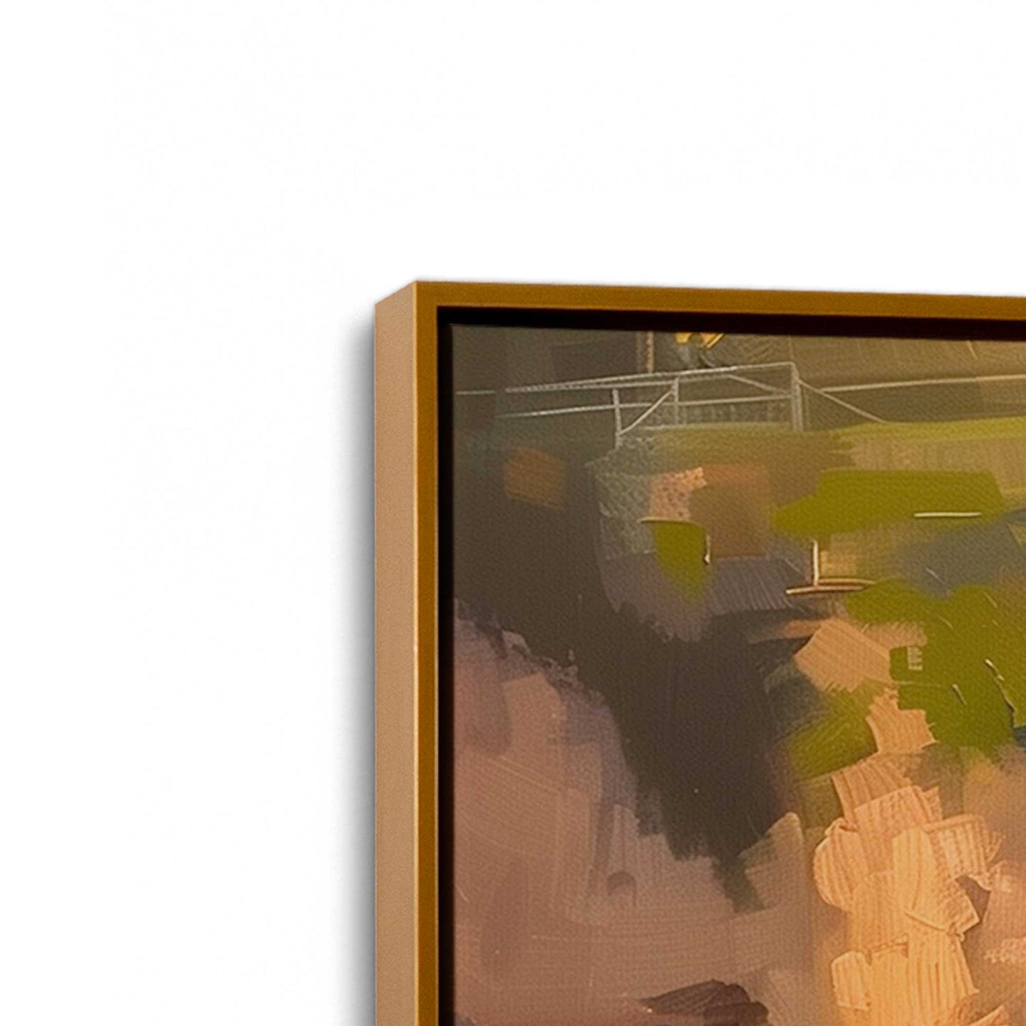[Color:Polished Gold], Picture of the corner of the art