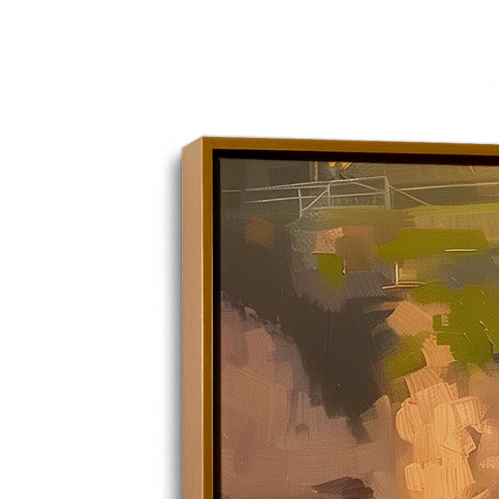 [Color:Polished Gold], Picture of the corner of the art