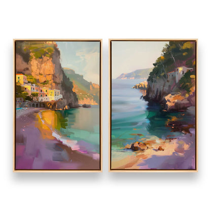 [Color:American Maple], Picture of art in a American Maple frame