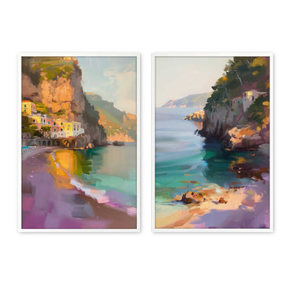 [Color:Opaque White], Picture of art in a Opaque White frame
