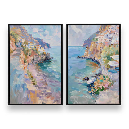 [Color:Satin Black], Picture of art in a Satin Black frame