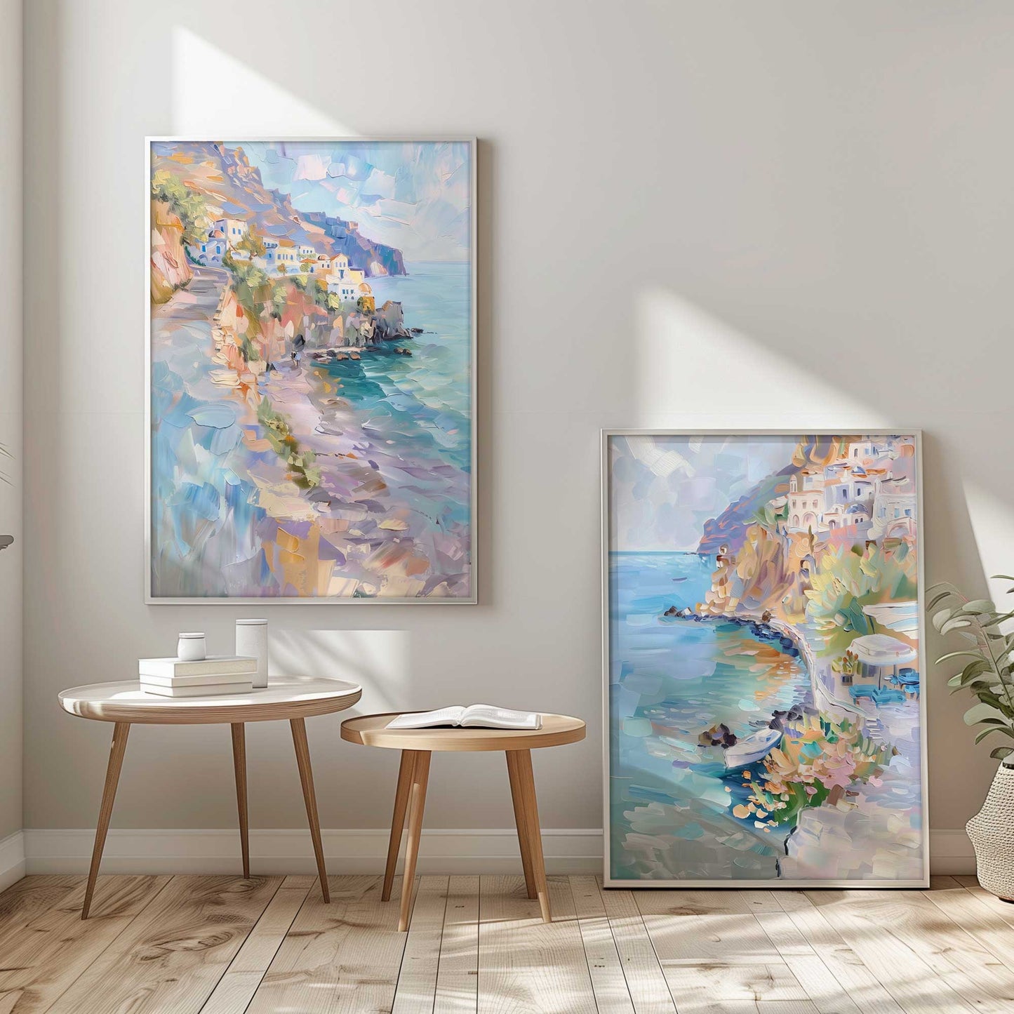 [Color:Belvinder Brown], Picture of art in a Belvinder Brown frame