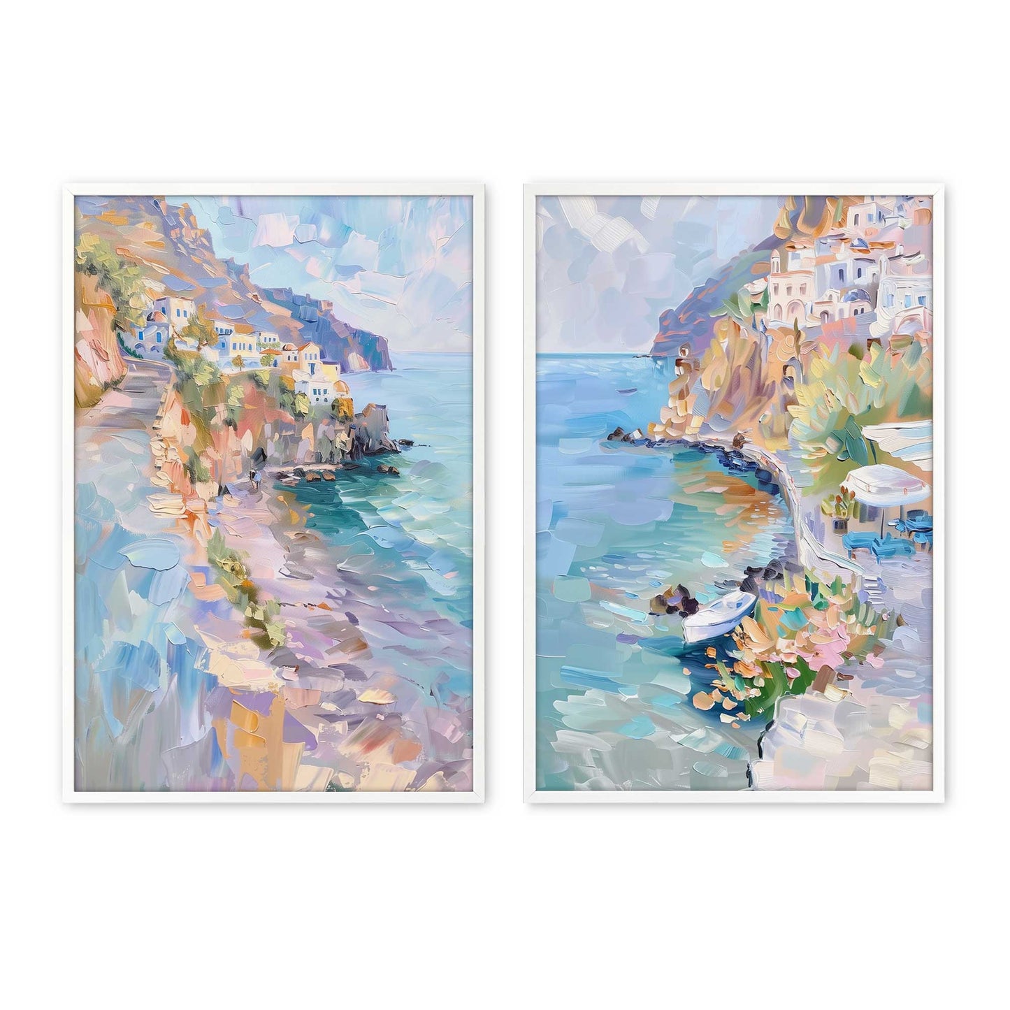 [Color:Opaque White], Picture of art in a Opaque White frame
