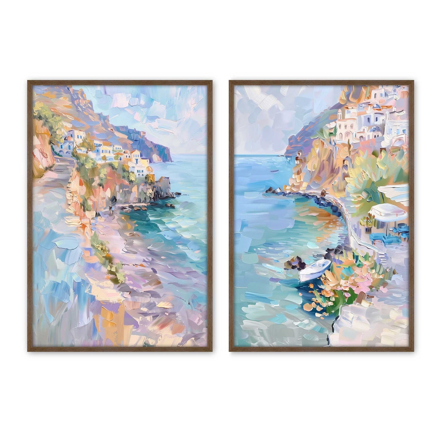 [Color:Walnut], Picture of art in a Walnut frame