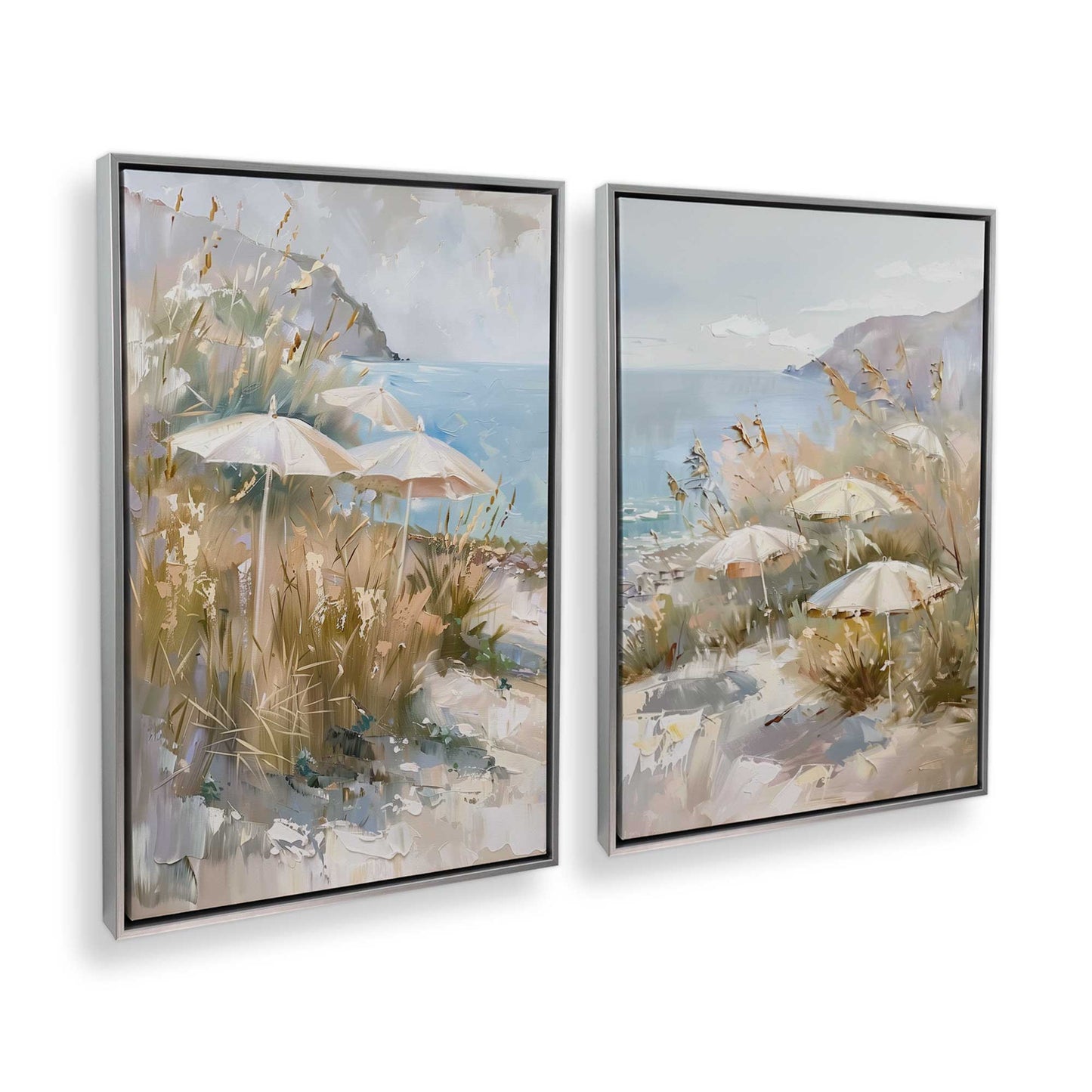 [Color:Polished Chrome], Picture of art in a Polished Chrome frame at an angle