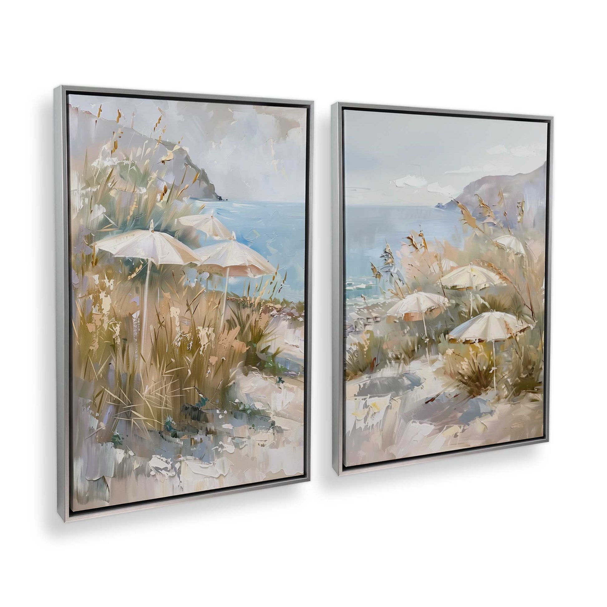 [Color:Polished Chrome], Picture of art in a Polished Chrome frame at an angle