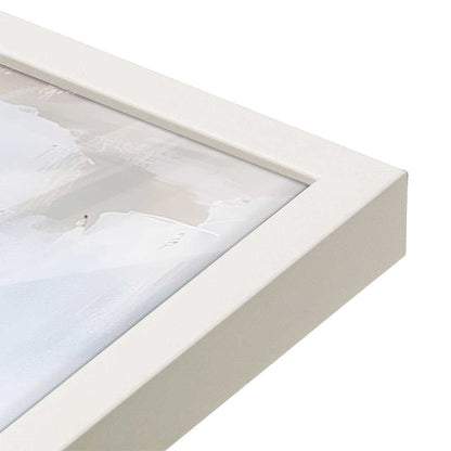 [Color:Opaque White], Picture of art in a Opaque White frame of the corner