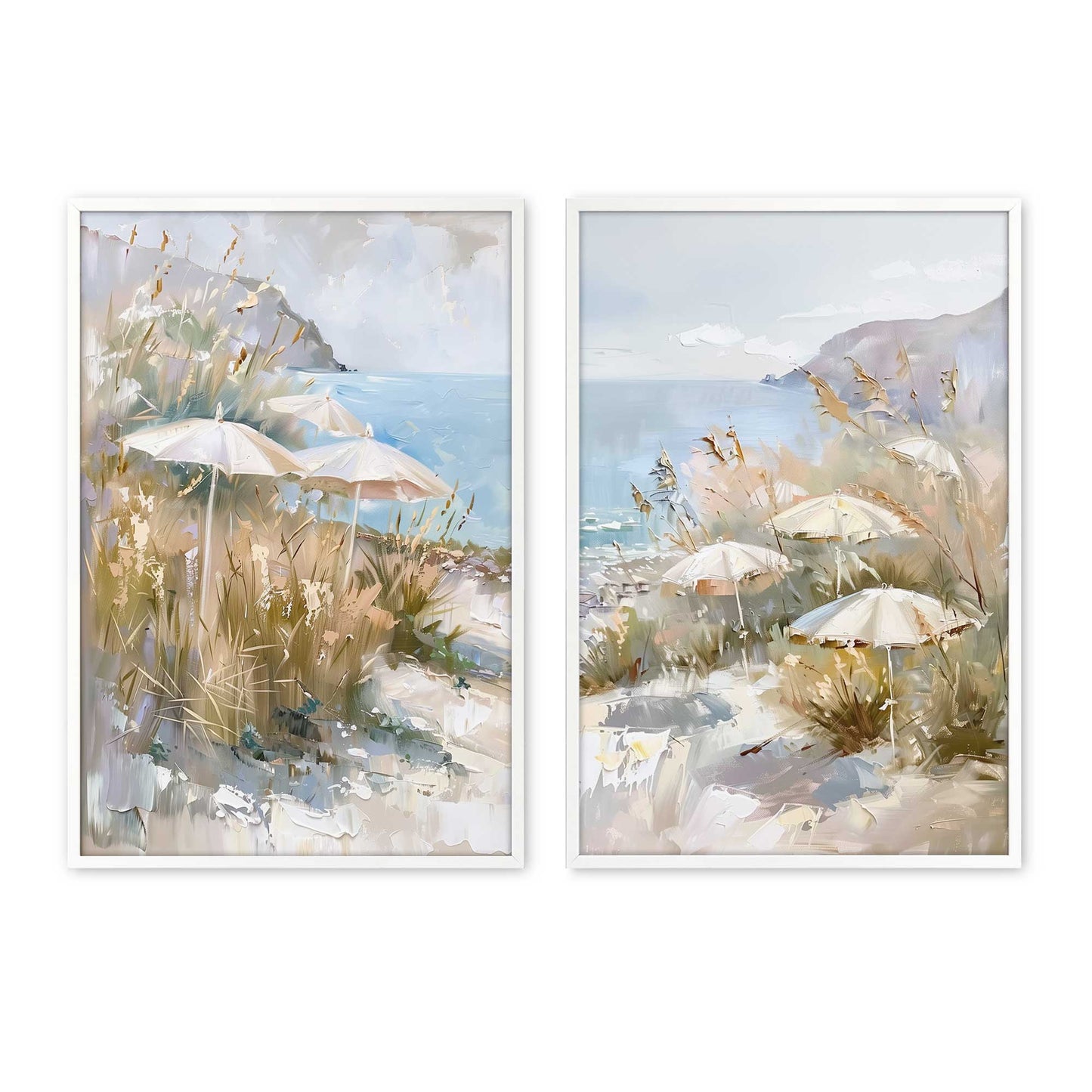 [Color:Opaque White], Picture of art in a Opaque White frame