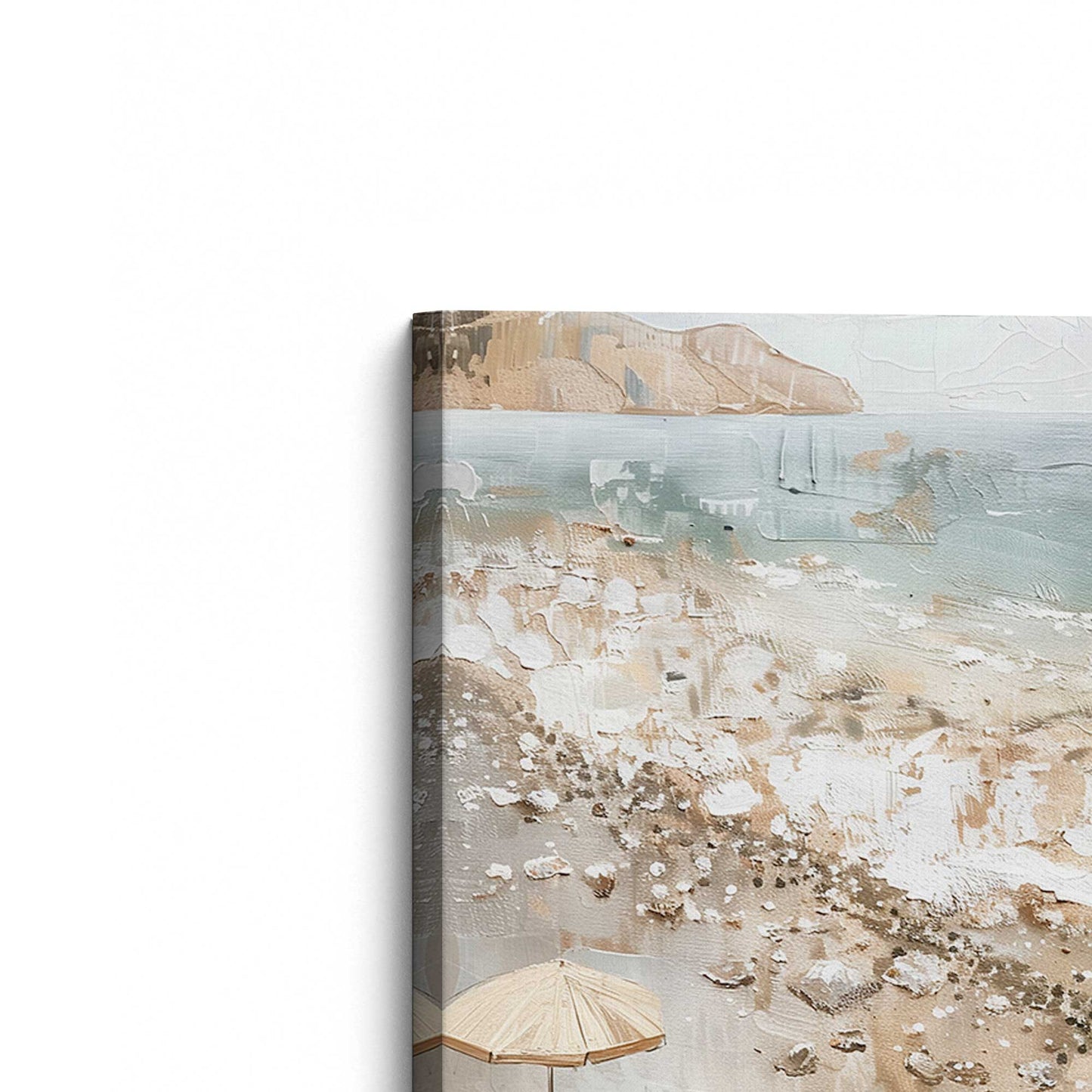[Color:Stretched Canvas], Picture of the corner of the art