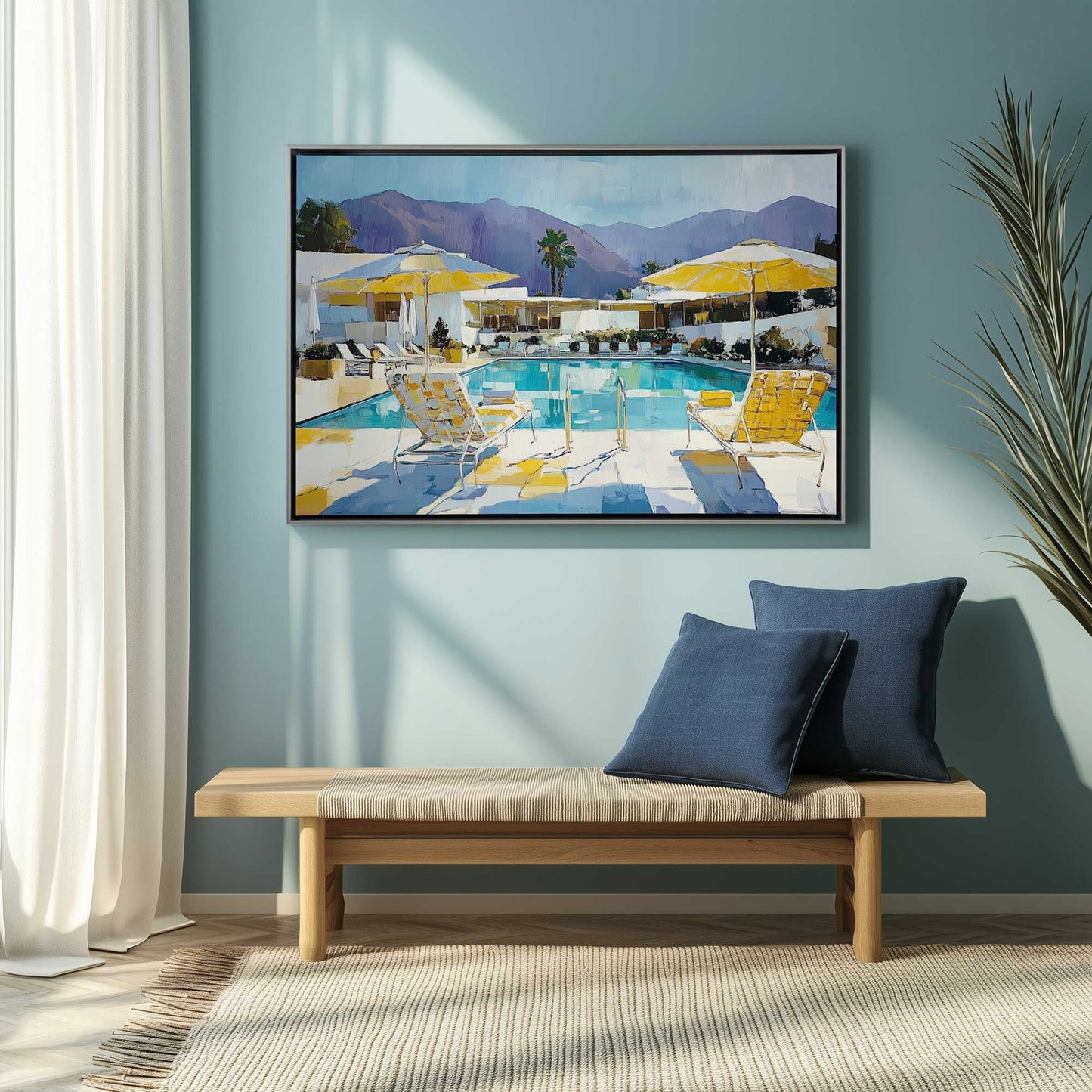 Picture of art in a room