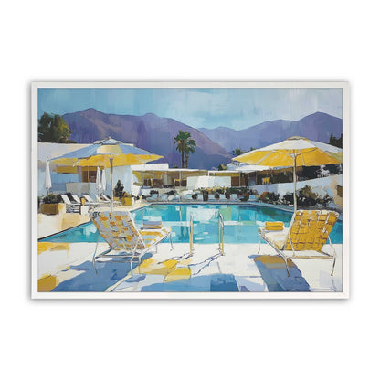 [Color:Opaque White], Picture of art in a Opaque White frame