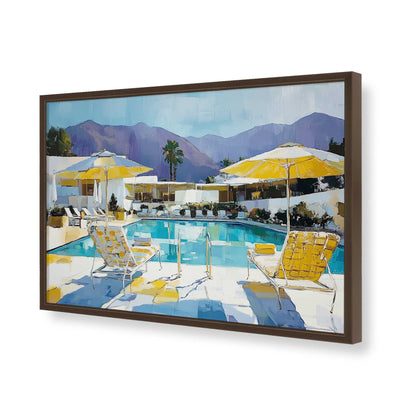 [Color:Belvinder Brown], Picture of art in a Belvinder Brown frame of the corner