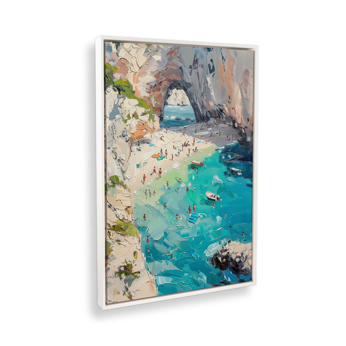[Color:Opaque White], Picture of the corner of the art