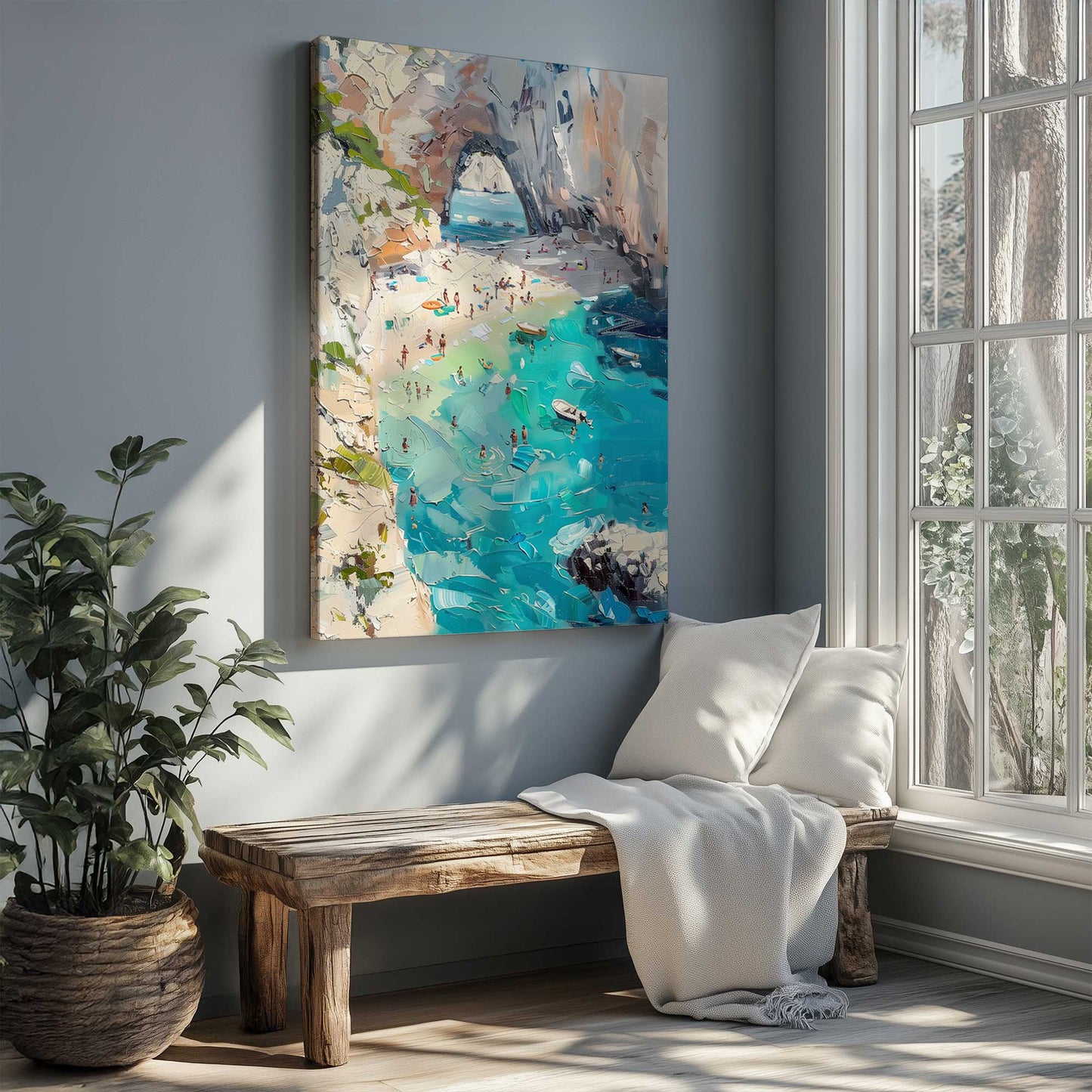 Picture of art in a room