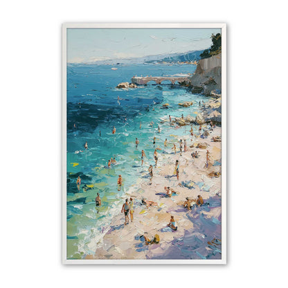 [Color:Opaque White], Picture of art in a Opaque White frame