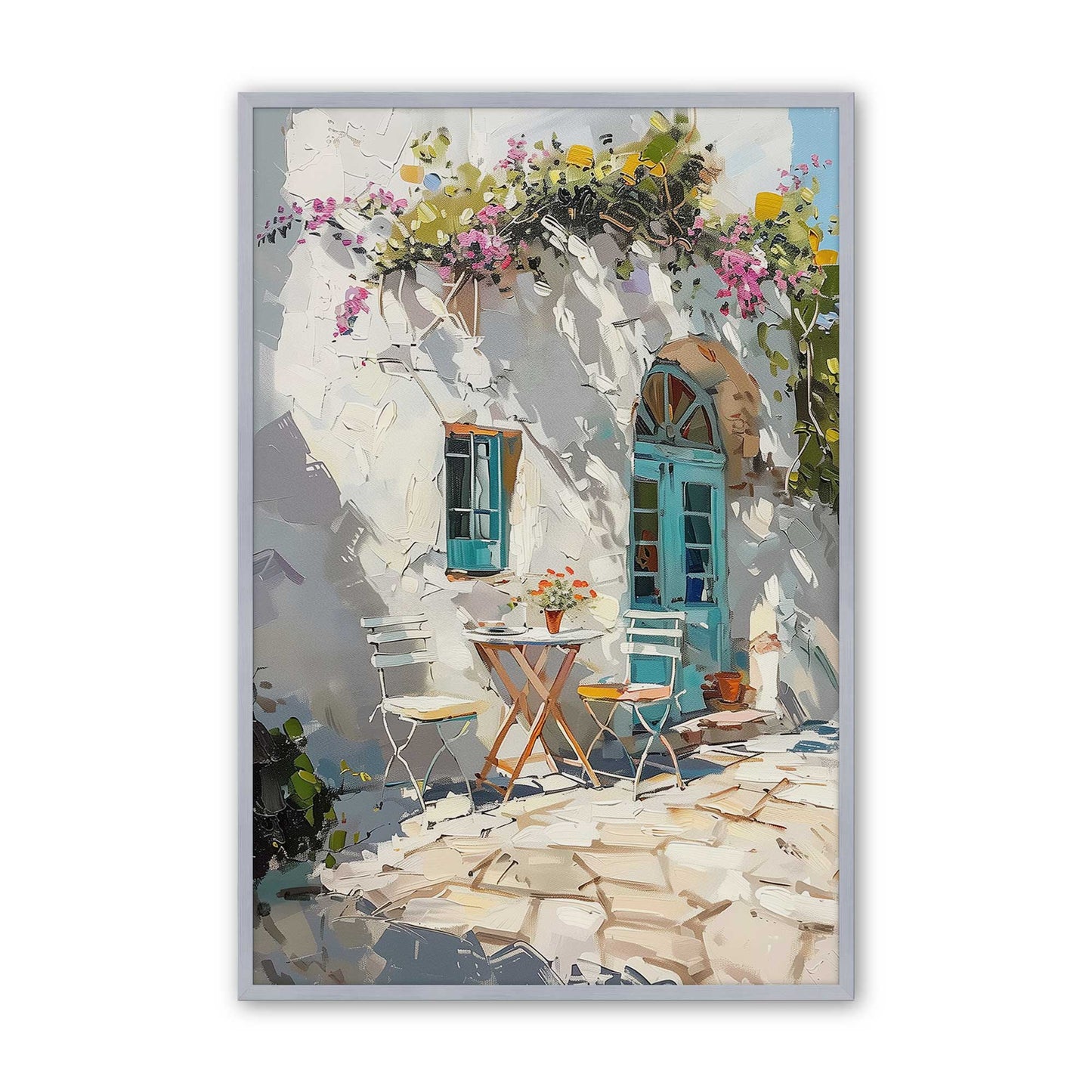 [Color:Polished Chrome], Picture of art in a Polished Chrome frame