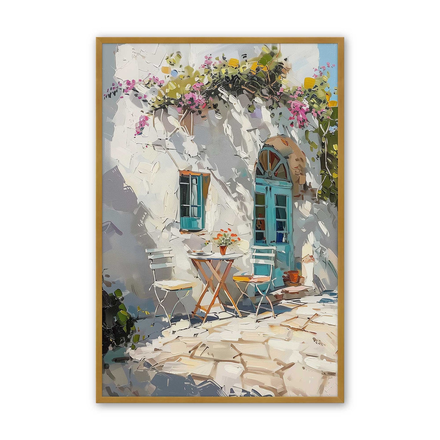 [Color:Polished Gold], Picture of art in a Polished Gold frame