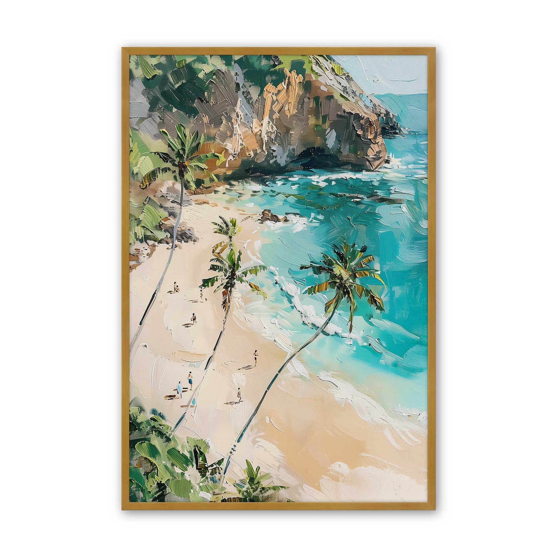 [Color:Polished Gold], Picture of art in a Polished Gold frame