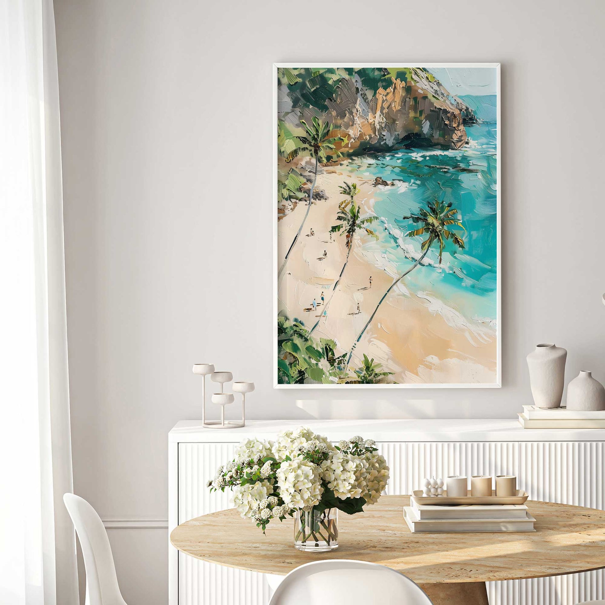 Picture of art in a room