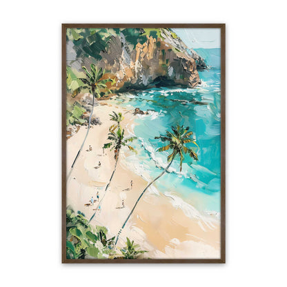 [Color:Walnut], Picture of art in a Walnut frame