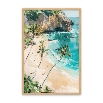 [Color:American Maple], Picture of art in a American Maple frame