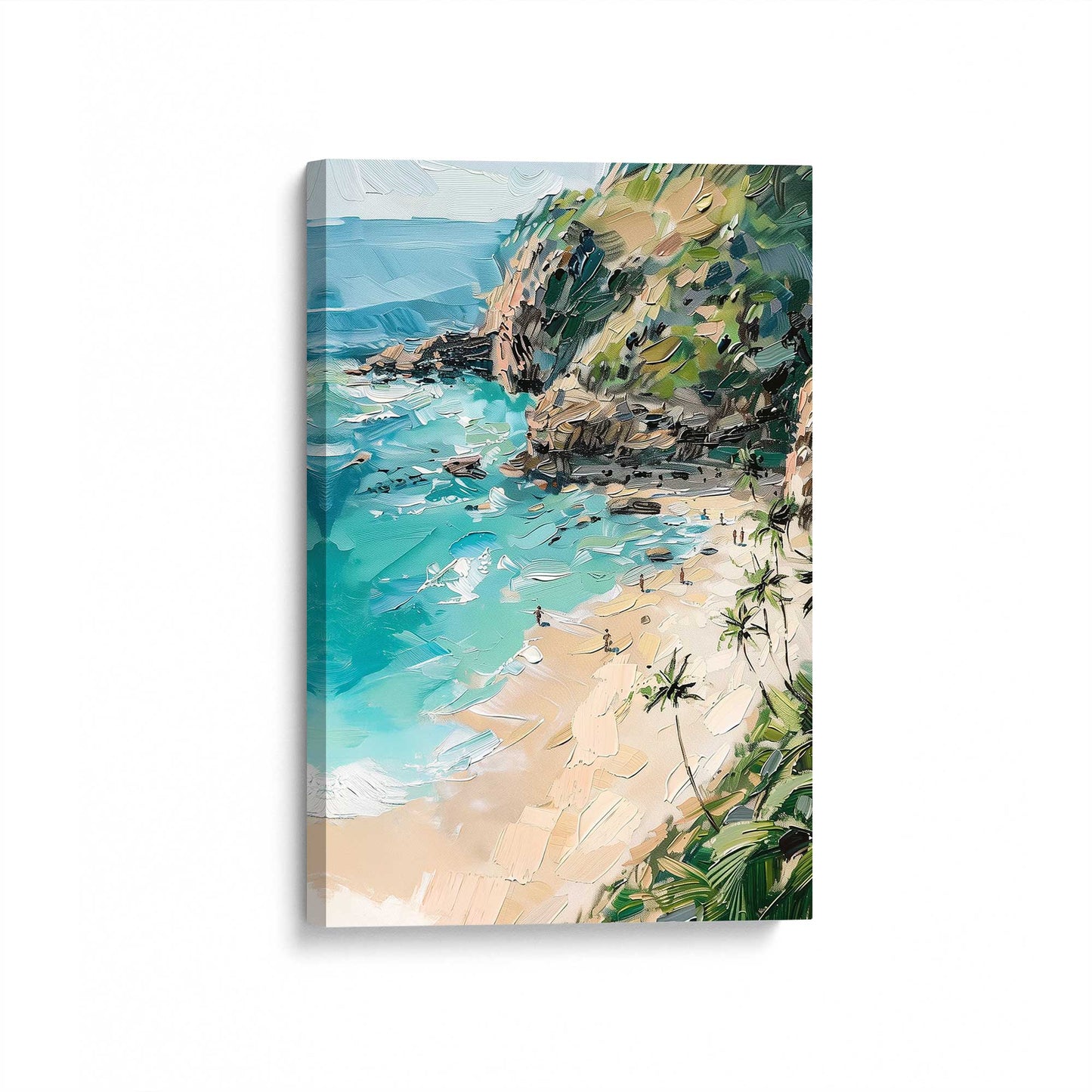 [Color:Stretched Canvas], Picture of art at an angle