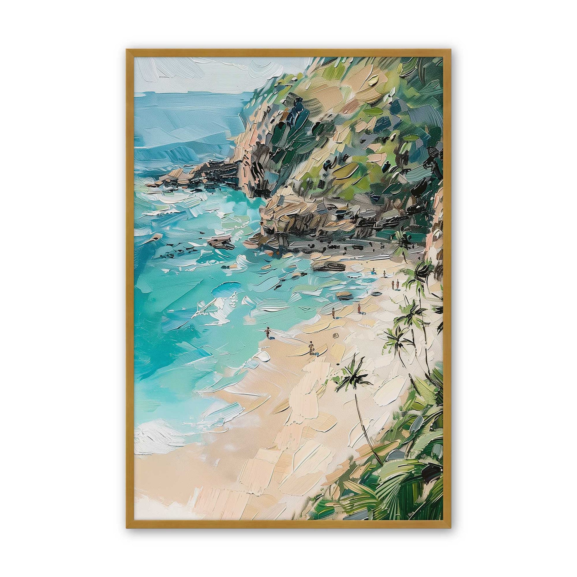 [Color:Polished Gold], Picture of art in a Polished Gold frame