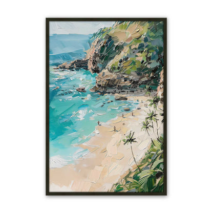 [Color:Satin Black], Picture of art in a Satin Black frame