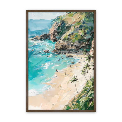 [Color:Walnut], Picture of art in a Walnut frame