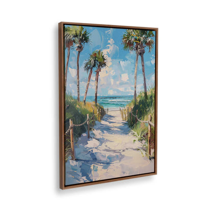[Color:Walnut], Picture of the corner of the art