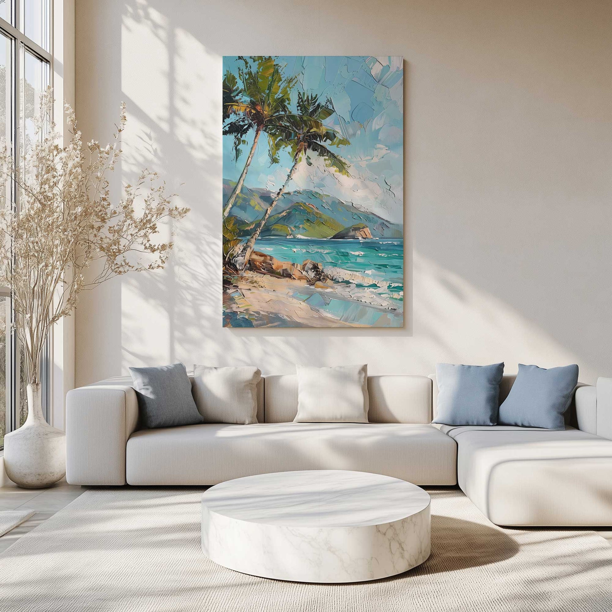 Picture of art in a room