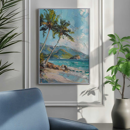 Picture of art in a room
