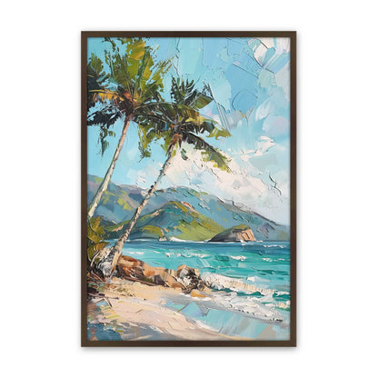 [Color:Belvinder Brown], Picture of art in a Belvinder Brown frame