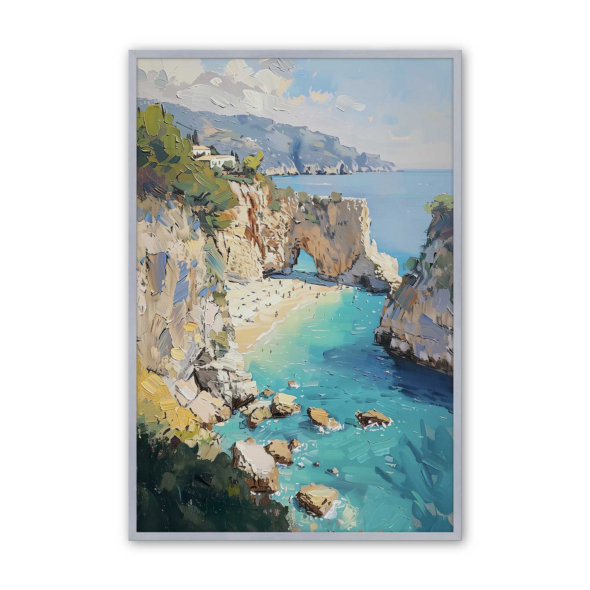 [Color:Polished Chrome], Picture of art in a Polished Chrome frame