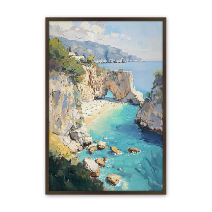 [Color:Belvinder Brown], Picture of art in a Belvinder Brown frame