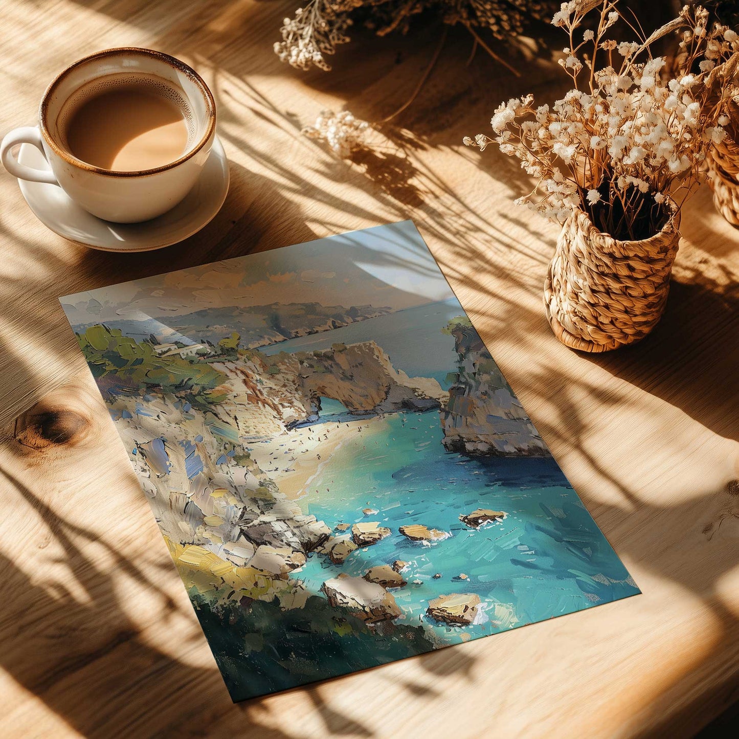 [Color:Rolled Print], Picture of close up of art