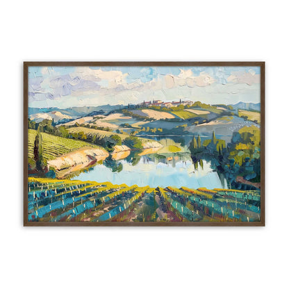 [Color:Walnut], Picture of art in a Walnut frame