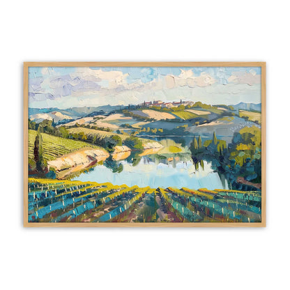 [Color:American Maple], Picture of art in a American Maple frame