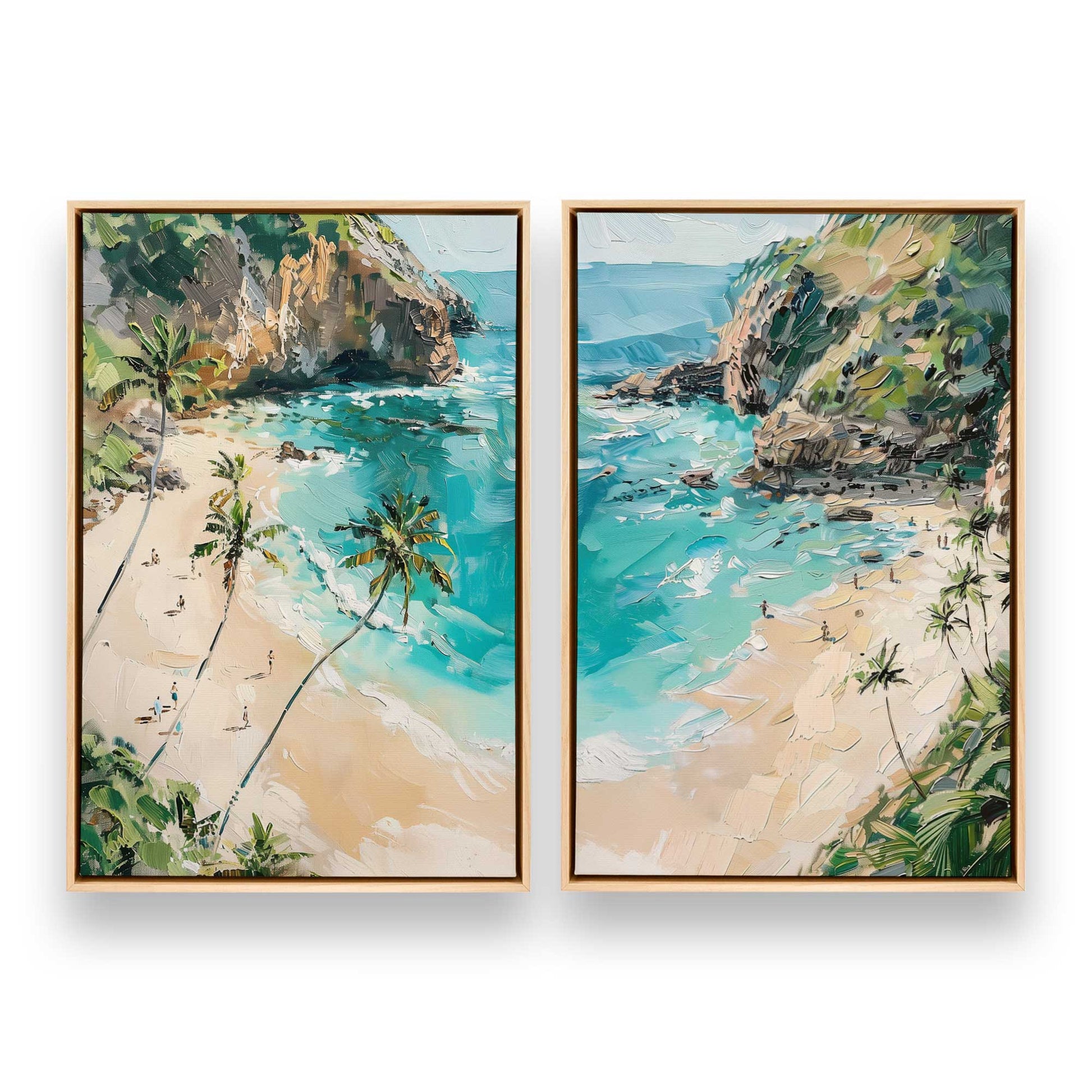 [Color:American Maple], Picture of art in a American Maple frame