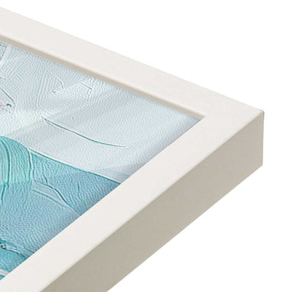 [Color:Opaque White], Picture of art in a Opaque White frame of the corner